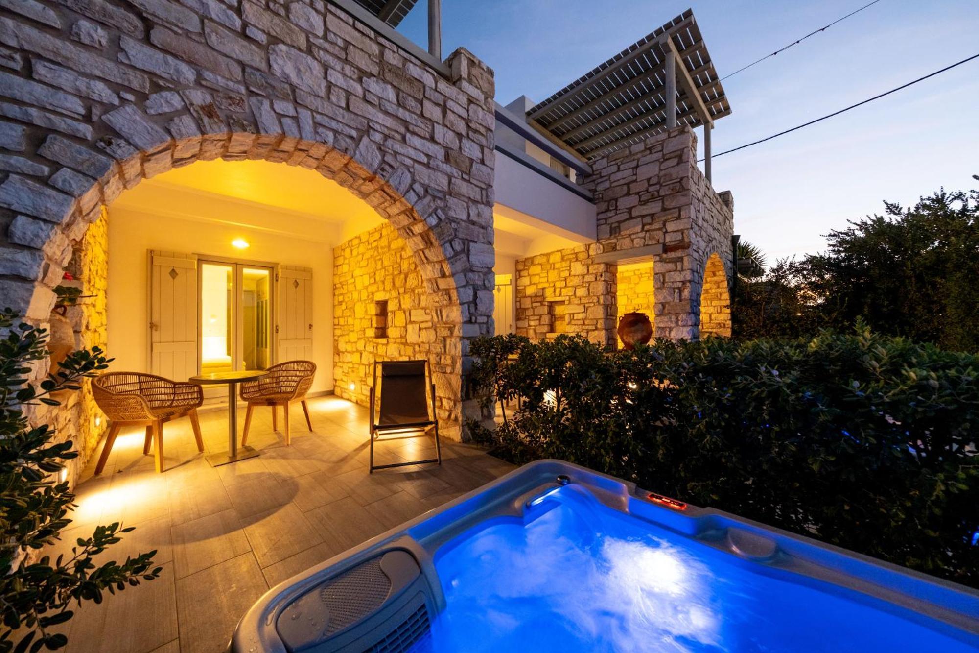 Anemomylos Residence Naoussa Esterno foto